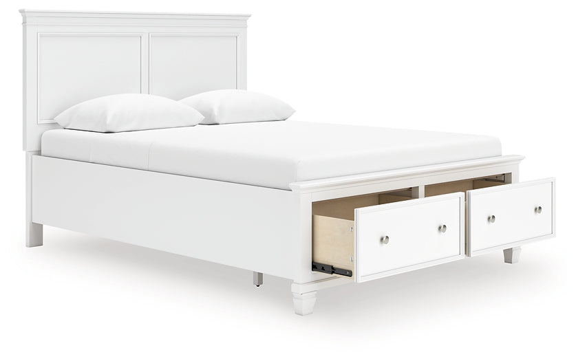 Fortman Queen Panel Storage Bed