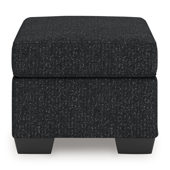 Jasmine Peaks Ottoman