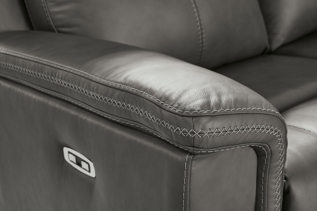 Bleckley PWR REC Sofa with ADJ Headrest
