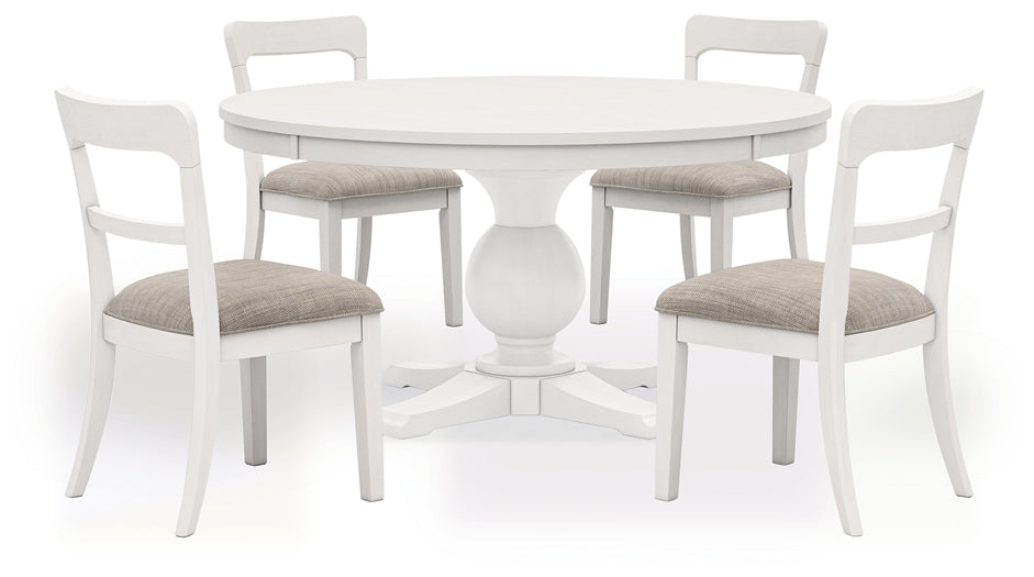 Greddinton Dining Table and 4 Chairs